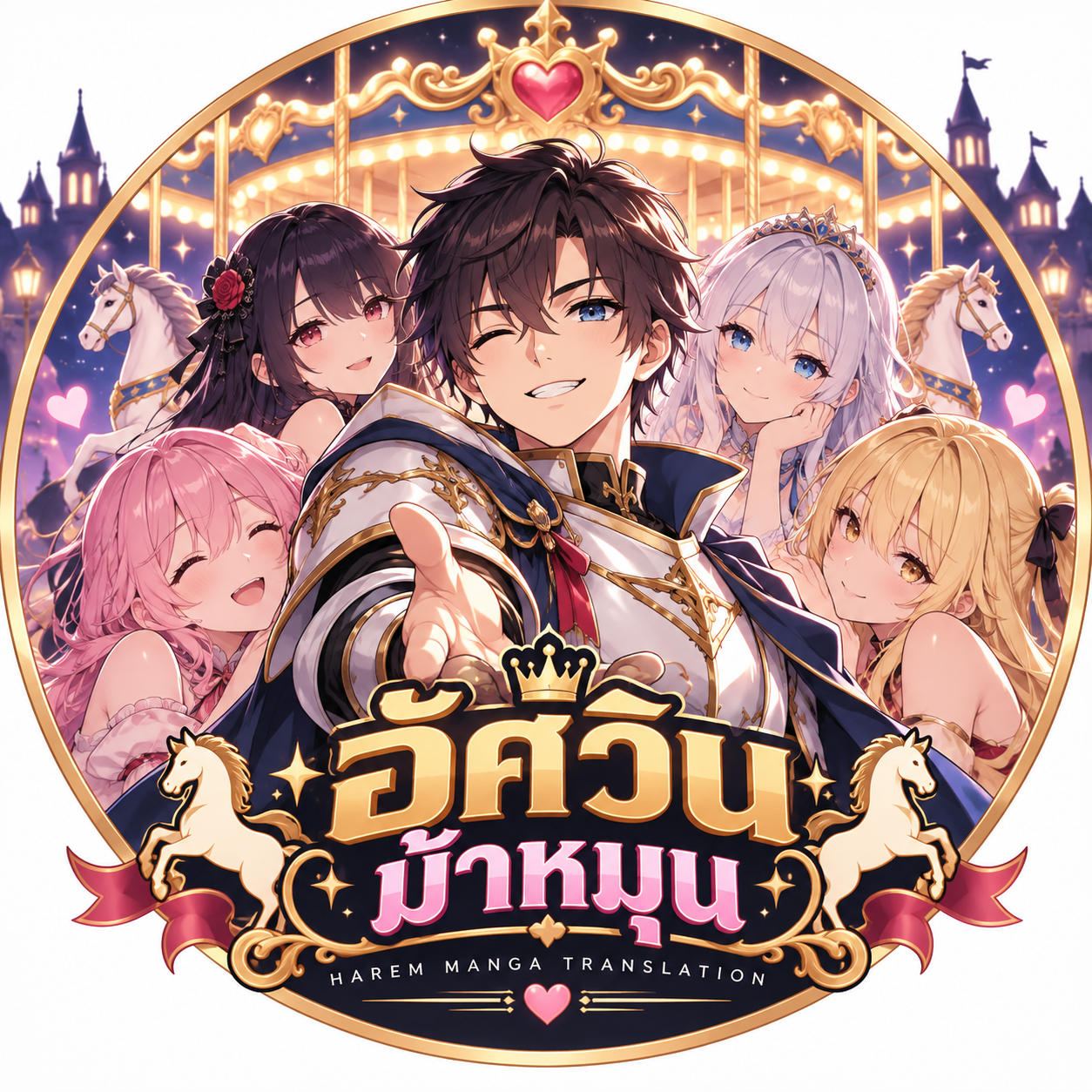 อัศวิน ม้าหมุน
