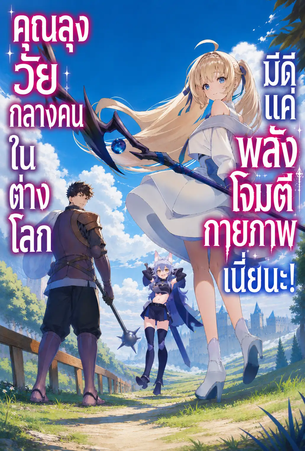 คุณลุงวัยกลางคนในต่างโลกมีดีแค่พลังโจมตีกายภาพเนี่ยนะ